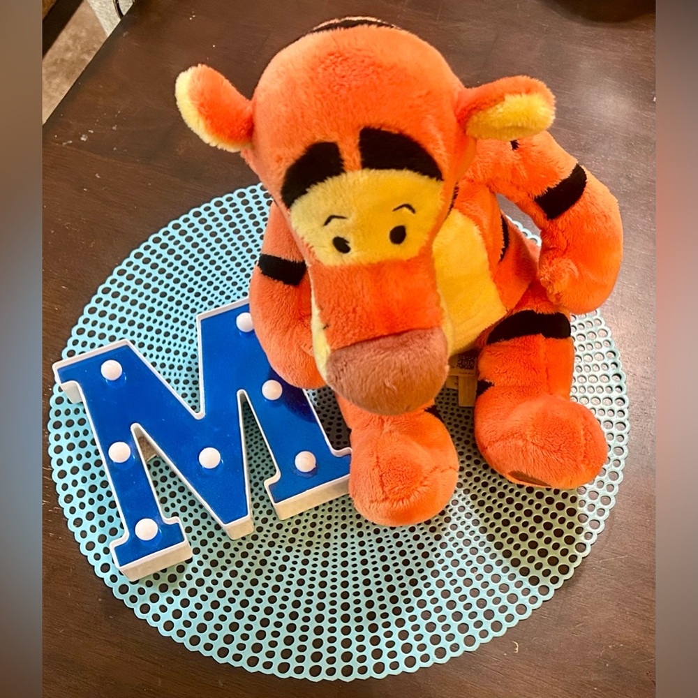 Tigger Genuine Original Disney Store Authentic Velvety Plush Stuffed 19" Pooh